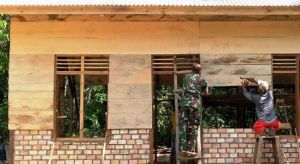 Progres Hari Kesebelas  TMMD Kodim 0415/Bth, 33 Unit Bedah Rumah Hampir Menyentuh 80 Persen