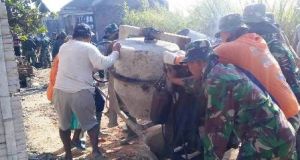 Terus Galang Gotong Royong Di Lokasi TMMD