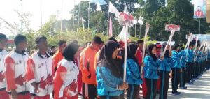 Ribuan Massa Padati Lokasi Kejurnas Dayung di Danau Sipin Jambi