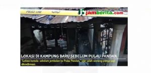 VIDEO: Bedeng Dua Pintu di Legok Terbakar