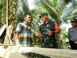 Kades Ladang Peris Kagum dengan Figur Dandim 0415/Bth