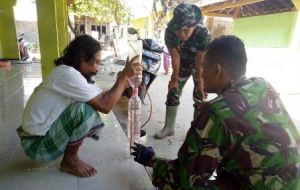 Berkolaborasi Dengan Warga, Satgas TMMD Ciptakan 