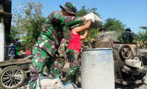 Berkat kerja Keras Satgas dan Warga, Progre Jalan TMMD Menggembirakan