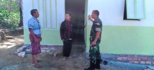 Program 34 Unit Bedah Rumah Hampir Rampung, Kapten Rilman: Sudah 90 Persen