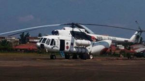 Dua Helikopter Digeser dari Palembang Dukung Status Siaga Karhutla di Jambi