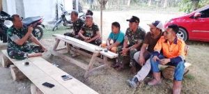 Makin Akrab,  Warga Antusias Berkumpul Bersama Dan SSK Kapten RIlman