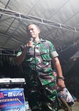 Program TMMD Nanti Selesai, Kasdim 0415/Bth Pesan Satgas Jaga Silaturahmi dengan Orang Tua Asuh