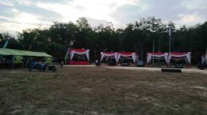 Persiapan Upacara Penutupan TMMD 105 di Desa Ladang Peris  Sudah 95 Persen