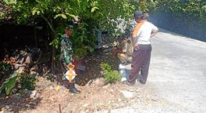 TMMD Akan Berakhir, Sejumlah Satgas TMMD Bantu Pengukuran Tanah