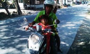 Demi TMMD, Sugimin Rela Momong Anak