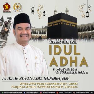 SAH: Makna Sejati Idul Adha Adalah Berbagi dan Saling Peduli
