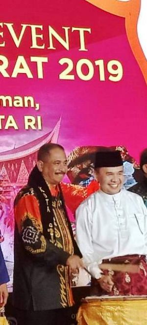 Keseriusan Sambut TDS, Bupati Kerinci Hadiri Launcing Wonderful Sumbar 2019