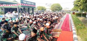 Yonif Raider 142/KJ Gelar Shalat Minta Hujan di Mayonif