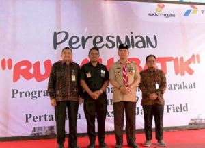 Walikota Bersama Pertamina EP Resmikan Rumah Batik Binaan