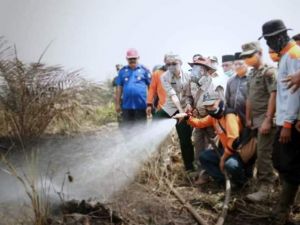 Fachrori Apresiasi Tim Karhutla dalam Upaya Pemadaman Api
