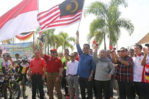 Indonesia-Malaysia Gelar Fun Bike Tour De Malindo 2019