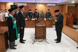 Lantik Agus Sanusi Sebagai Sekda, Safrial: Jaga Keharmonisan, Jangan Ada Kelompok-kelompok