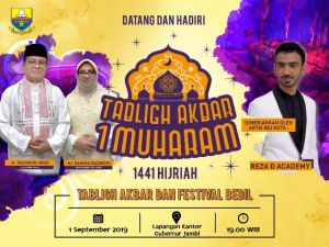 Sambut Tahun Baru Hijriah, Fachrori Ajak Masyarakat Hadiri Tabligh Akbar dan Festival Bedil