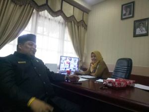 Belum Miliki Ruang Kerja, Ketua DPRD Sementara Ngantor di Ruang Kabag Keuangan