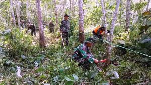 TMMD Kodim Sarko Akan Perbaiki Kampung SAD