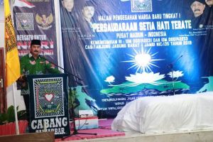 Pengesahan warga Baru Tingkat Satu Persaudaraan Setia Hati Terate, Ini Pesan Amir Sakib