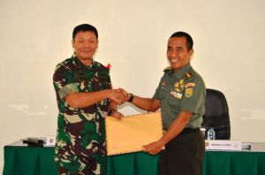 Taklimat Akhir Wasrik Itdam II/Swj di Korem 042/Gapu
