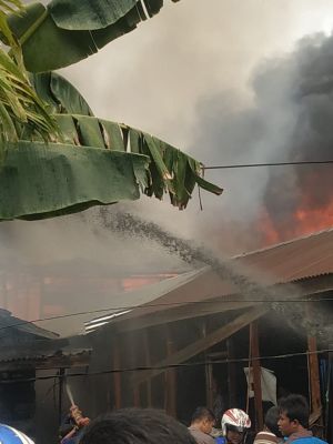 63 Jiwa di Tungkal Ilir Kehilangan Tempat Tinggal Usai Diamuk Sijago Merah 