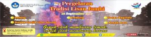 Jangan Lewatkan Pergelaran Tradisi Lisan Jambi di Kantor Bahasa, Ini yang Akan Ditampilkan