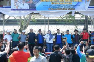 Lima Bupati Juga Bahas Kabut Asap Pada Olahraga Bersama di Kabupaten Kerinci