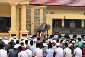 Kemarau Panjang, Polres Merangin Shalat Minta Hujan