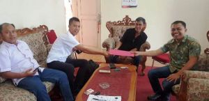 Mantan Ketua DPRD Merangin Zaidan Ambil Formulir