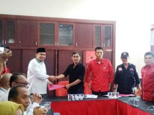 Bawa Rombongan Tim Ambil Formulir Di PDIP, Rahman: Bukti Fasha Berharap Didukung