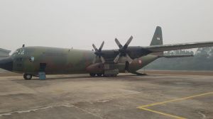 Hujan Buatan, Besok Pesawat Hercules Tabur Kapur Tohor CaO di Jambi