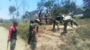 Lokasi Upacara Pembukaan TMMD Terus Dibenahi