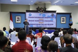 BNN-Kemendagri Teken Nota Kesepahaman Pemanfaatan Data Kependudukan