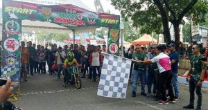 Korem 042/Gapu Gelar Drag Bike Drag Race Sambut HUT TNI Ke 74