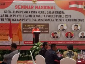 Bawaslu Provinsi Jambi Gelar Seminar Nasional Sengketa Jelang Pilkada Serentak 
