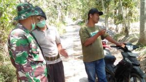 Berharap Droping Air Ditingkatkan Untuk Kejar Target Pengecoran Jalan TMMD