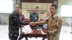 PT LAJ Tandatangani Kesepakatan Kerja dengan Kelompok Tani Hutan Wana Mukti