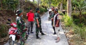 Dandim Terus Blusukan ke Lokasi TMMD