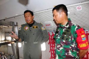 Danrem Harap Tabur Kapur Tohor CaO di Langit Jambi Sukses Hasilkan Hujan untuk Atasi Karhutla       