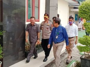 Wakapolda Pantau Pengamanan Sidang Kasus SMB di PN Jambi
