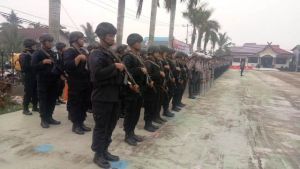 Ratusan Personil Polres Tanjabbar Diterjunkan di 56 Desa, Ini Tugasnya