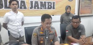 Polda Jambi Tetapkan PT DSSP di Tanjabtim dan PT MAS di Muaro Jambi Jadi Tersangka Karhutla 
