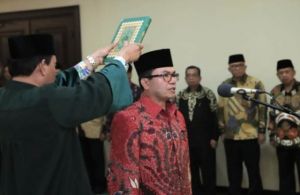 Prof Suaidi Dilantik Langsung Sebagai Rektor Oleh Menteri Agama