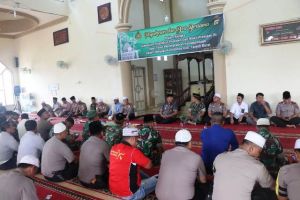 Wabub Hadiri Tasyakuran dan Doa Bersama Polres Tanjab Barat