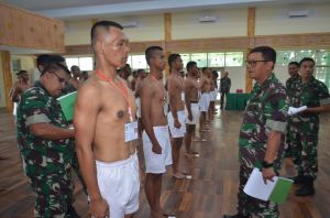 Danrem 042/Gapu Pimpin Sidang Parade Calon Tamtama PK TNI AD Gelombang II Tahun 2019