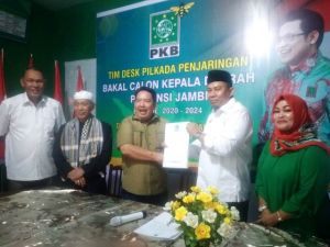 Tim Fasha Ambil Formulir Cagub di Partai Cak Imin, Rahman Sebut PKB Seperti Rumah Sendiri