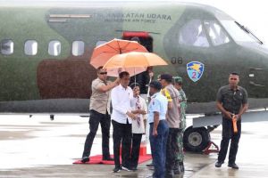 Hari Kedua Kunjungan di Papua, Presiden Joko Widodo Tiba di Pegunungan Arfak