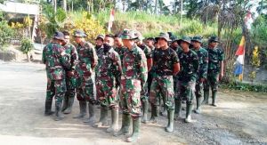 Prajurit Terkesan Dengan Sikap Warga Sasaran TMMD